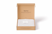 Shipping | Mailing Box Mock-up, a Cups & Container Mockup by WebAndCat (Thumbnail 10 of 16)