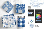 Chinese Ceramic Patterns, a Pattern Graphic by AsianElements (Thumbnail 4 of 14)