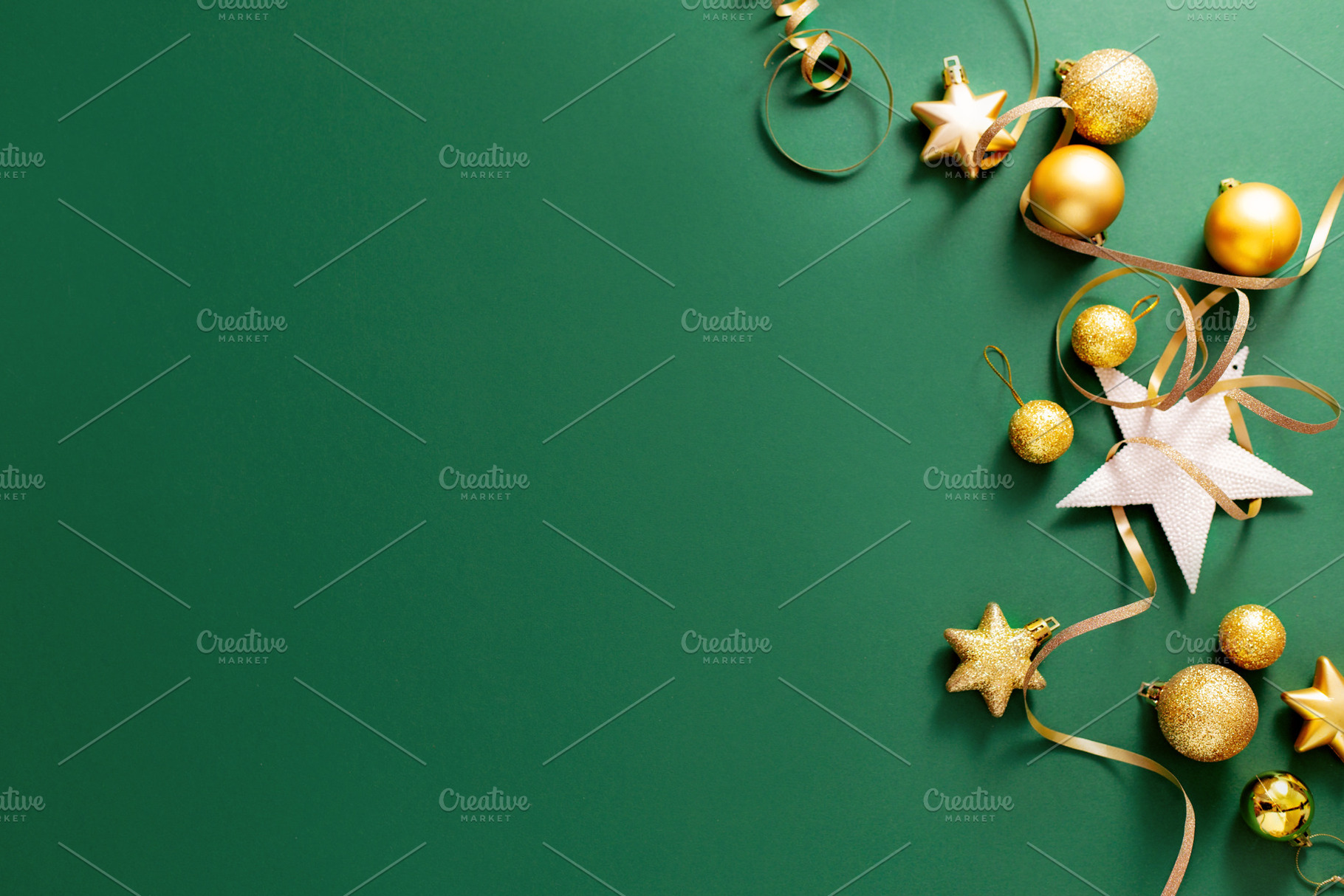 Minimalistic christmas flat lay back containing christmas, background, and, a Food & Drink Photo by Valeria Art