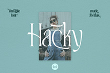 Hacky - Luxury Serif Family