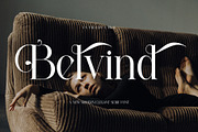 Belvind Modern Elegant Serif Font, a Serif Font by Alfinart (Thumbnail 1 of 11)