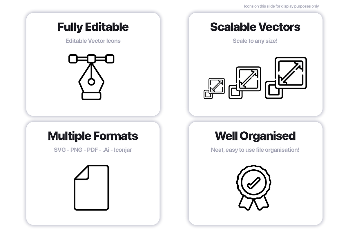 100 Books Line Vector Icons, an Outline Icon by Juicy Icons (Photo 2 of 6)