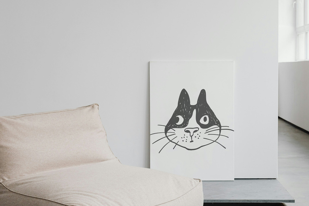 Funny Cats Line Art Bundle, an Illustration by Anastasiya Klempach (Photo 11 of 19)