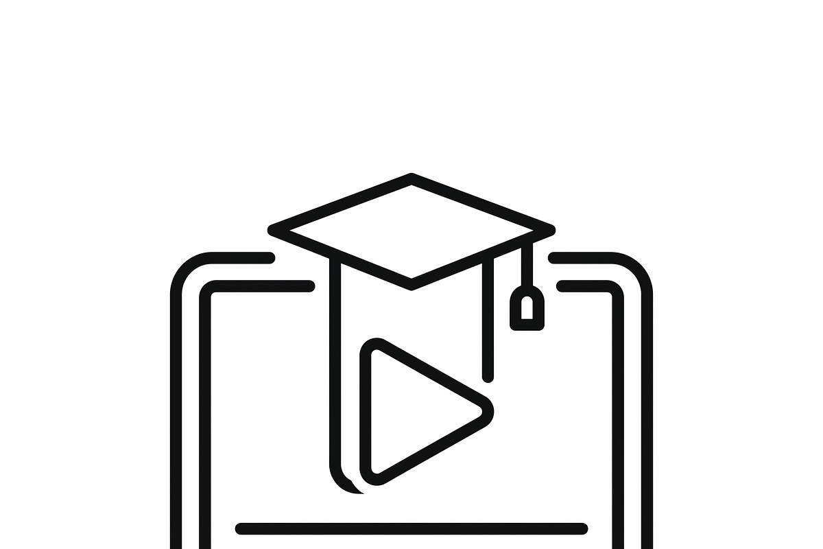 Bundle Online Learning Outline Icons, an Outline Icon by adenpinkstore (Photo 9 of 23)