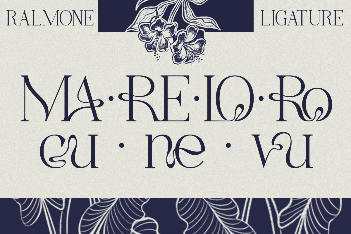 Ralmone Modern Display Serif Font, a Serif Font by Rasio Studio (Photo 7 of 10)
