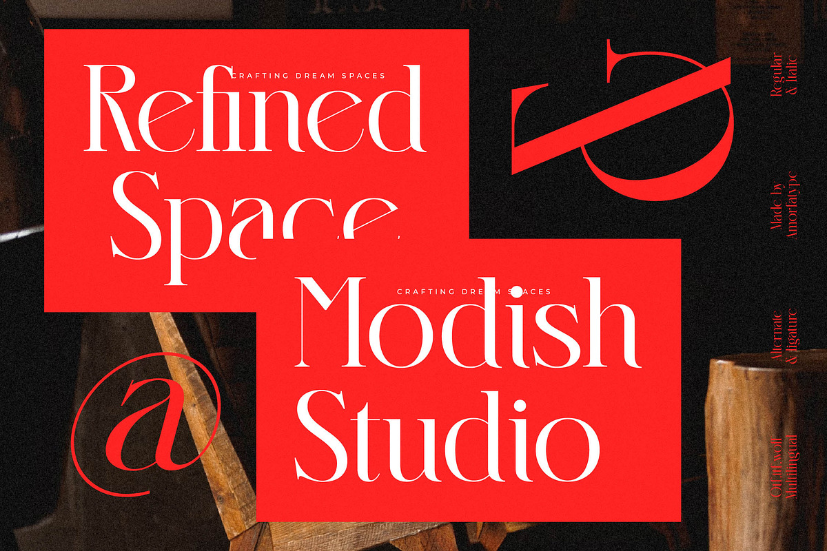 Bumteg A Modern Serif Font, a Serif Font by AmorfaType (Photo 6 of 11)