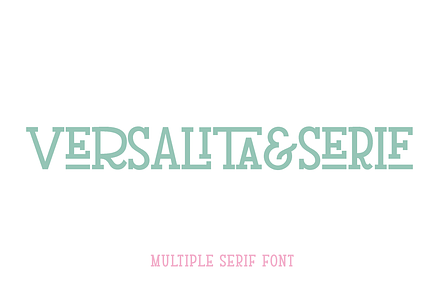 Versalita&Serif - Font