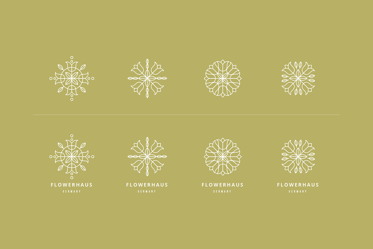 6 Mandalas with Design Elements, a Branding & Logo Template by The Store (Photo 6 of 12)