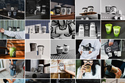 50+ Coffee Cup Mockups, a Mockup by Vitora Mockup (Thumbnail 2 of 15)