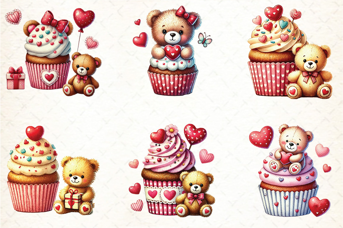 Valentine's Day Teddy Bear, an Illustration by DreamCafeArt (Photo 2 of 4)