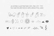 Golden Dream | Font Duo + Extras, a Script Font by Ef Studio (Thumbnail 8 of 10)