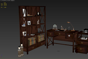 Laura Ashley Balmoral Office 3dModel