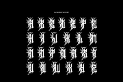 Black Glemojir - Medieval Font, a Blackletter Font by QR Design Studio (Thumbnail 7 of 9)