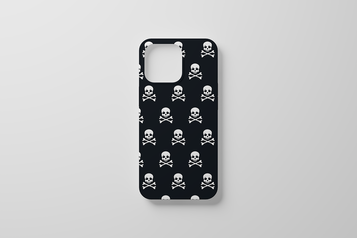 Seamless pattern with skull, a Pattern Graphic by Viktorijareut (Photo 2 of 2)