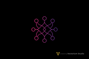 Network Abstract Geometric Logo, a Branding & Logo Template by Vectorium Studio (Thumbnail 7 of 16)