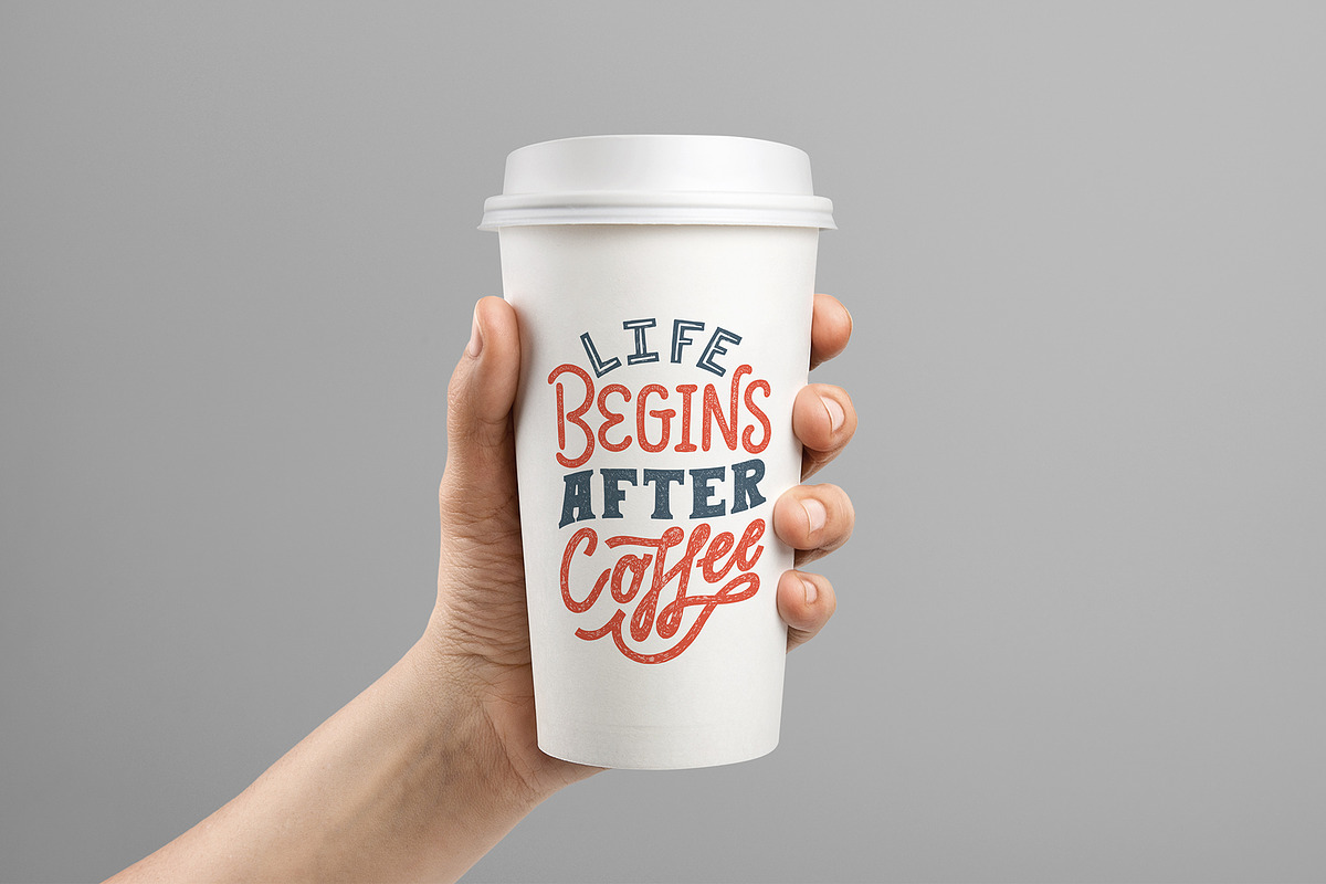 Vintage Coffee Lettering Quotes., a Graphic by ElenKoss (Photo 11 of 12)