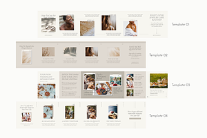 Olive Instagram Carousel Templates