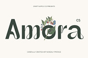 CS Amora – Art Nouveau Font, a Sans Serif Font by Craft Supply Co. (Thumbnail 1 of 8)