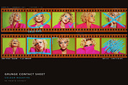 Filmstrip Contact Sheet Photo Collag, a Social Media Template by DesignerCandies (Thumbnail 1 of 3)