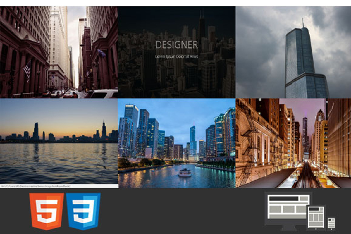 Creative - HTML Template, a HTML Template by earthquake (Photo 6 of 7)