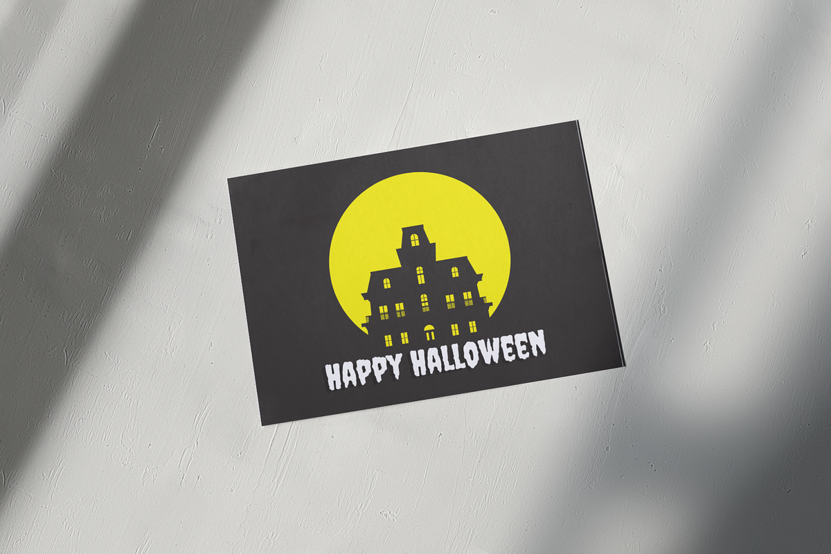 Halloween Haunted House - 3, an Object Illustration by Raafeya's Crafts (Photo 4 of 7)