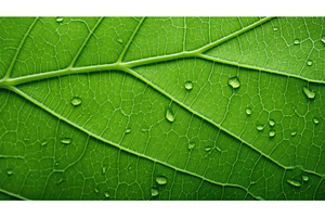 foliage leaf green background ai, a Nature Photo by pikepicture