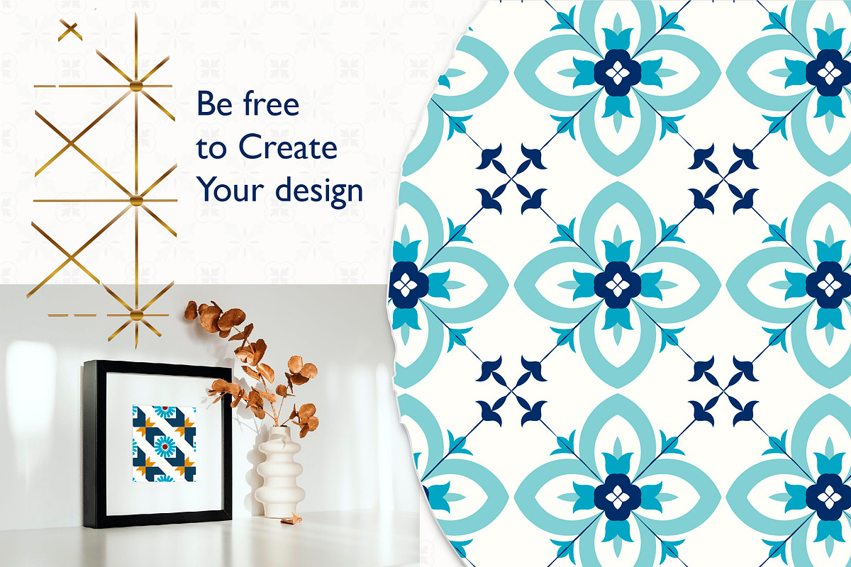 Mediterranean TILE Bundle 25+ Part3, a Pattern Graphic by DeMih (Photo 4 of 4)