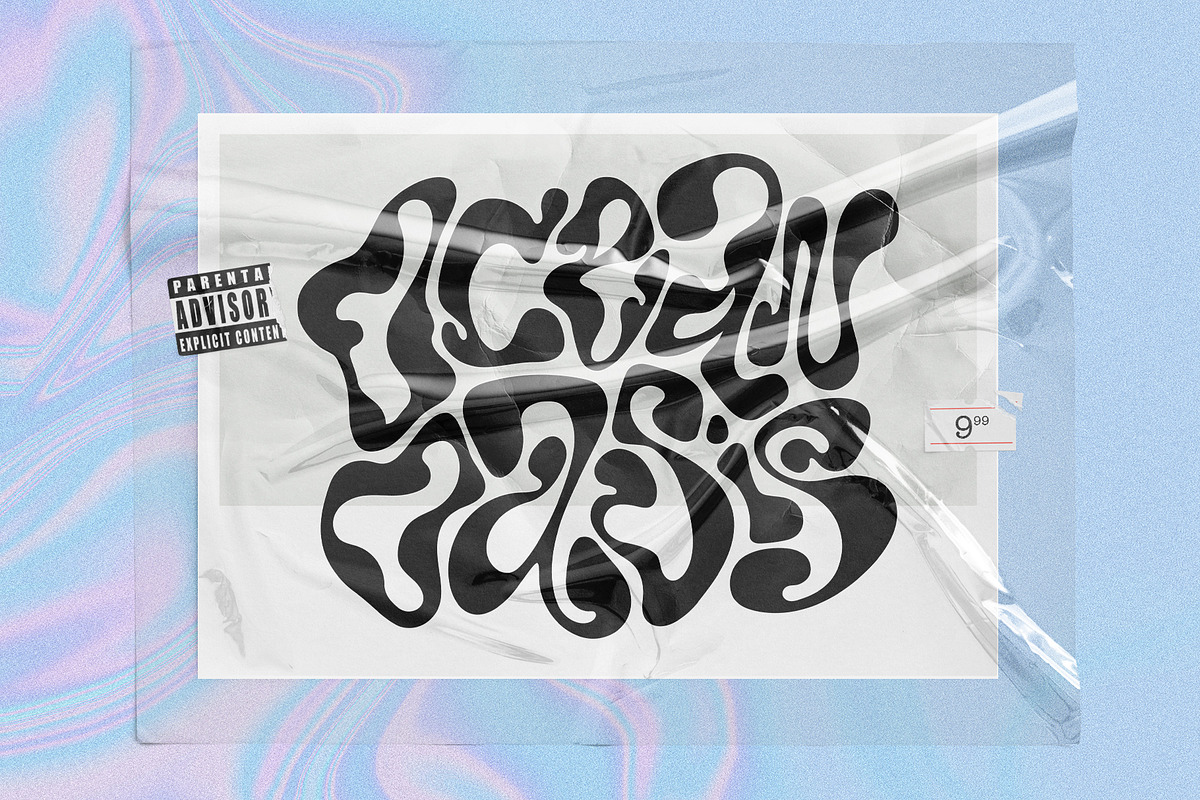 Y2K Lettering Vol.4 Summer Vibes, an Object Graphic by Oksana Trygub (Photo 7 of 15)