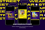 Nemeroa Instagram Template, a Social Media Template by Creatchees.std (Thumbnail 2 of 5)