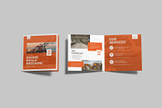 Square Bifold Brochure Mockup, a Brochure Template by graphictime (Thumbnail 3 of 12)