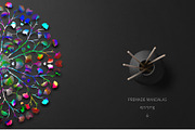 Modern graphic elements. Art leaves, an Object Graphic by white angel arts (Thumbnail 13 of 19)