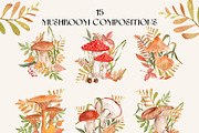 Fairy Autumn Forest Animals & Floral, an Animal Illustration by Catch the Dream Art (Thumbnail 5 of 20)