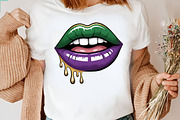 Mardi Gras Lips Png, Cute Mardi Gras, an Illustration by Designking (Thumbnail 4 of 6)
