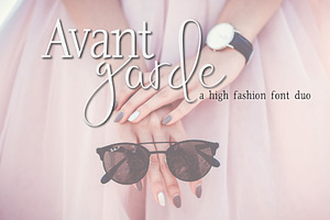 Avant Garde Font Duo