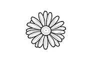 Daisy Flower Line Art Vector Bundle0, an Illustration by jahid234 (Thumbnail 23 of 51)