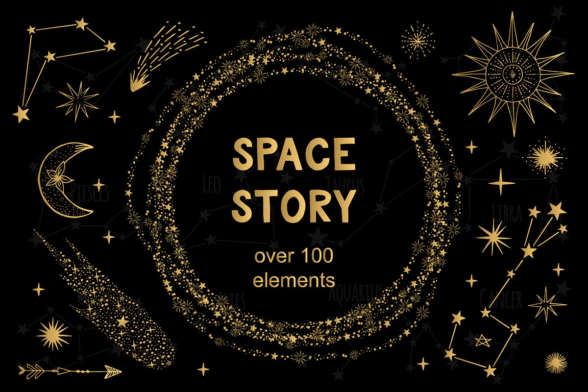 Space story, an Object Graphic by Anatartan Design (Photo 1 of 9)