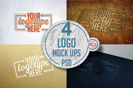 Logo Mock-up Pack Vol.11