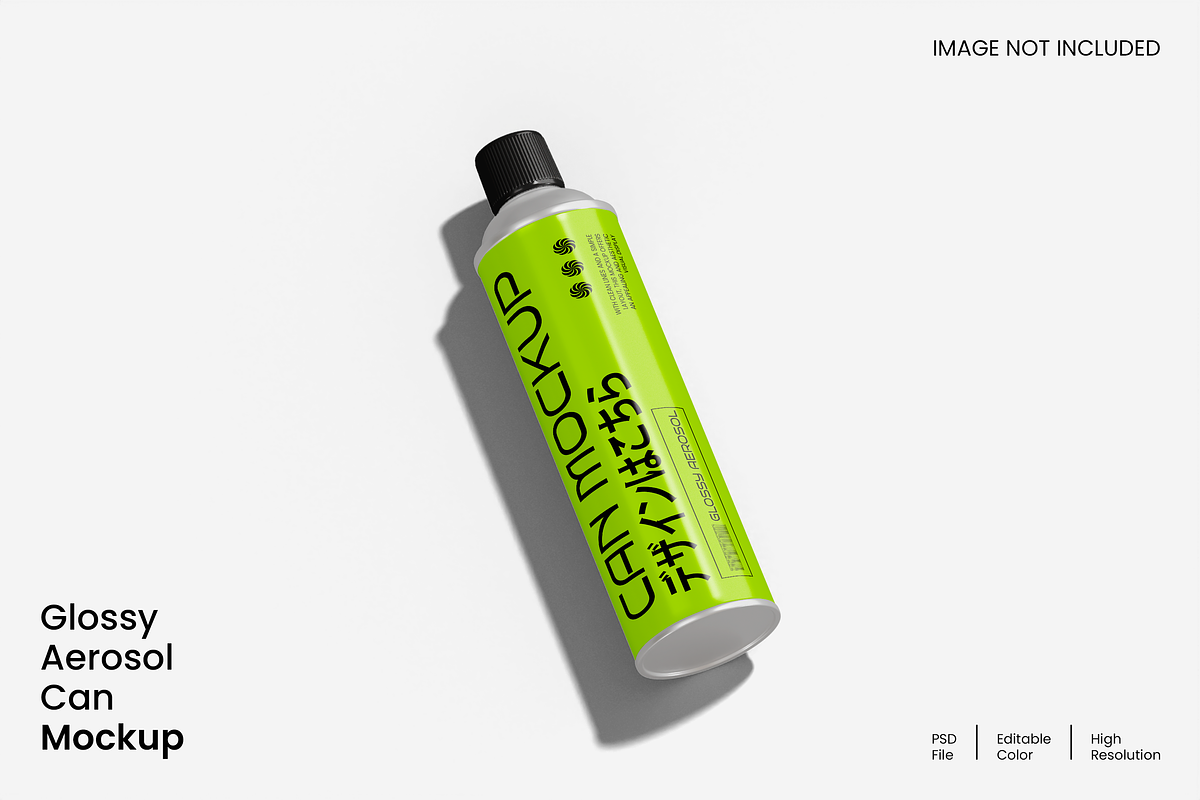 Aerosol Can Mockup, a Packaging Mockup by Unerispace