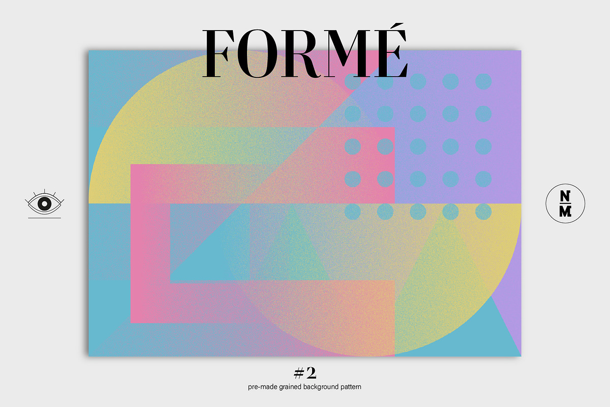 Formé – A Study in Shape and Texture, a Texture Graphic by Neatly Made Studio (Photo 8 of 18)