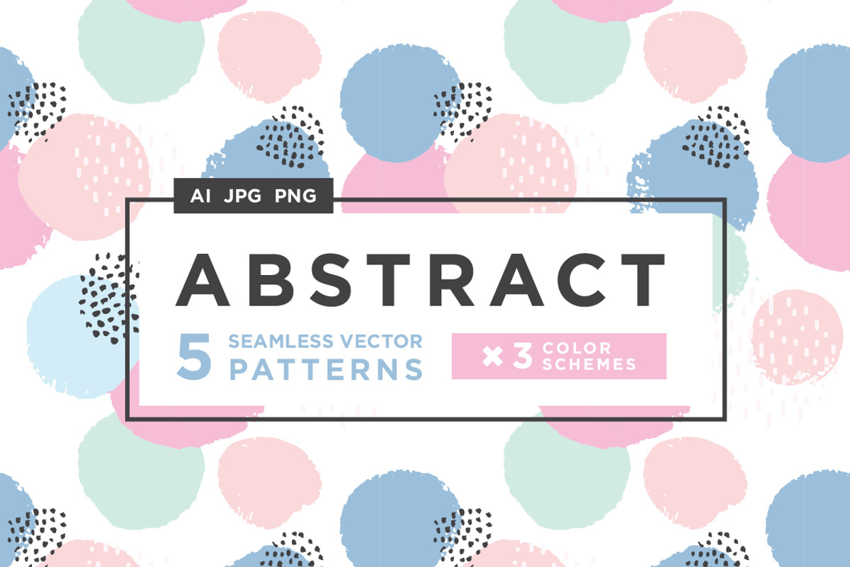 Abstract Seamless Patterns, a Pattern Graphic by Anugraha Design (Photo 1 of 7)