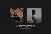 Aesthetic Instagram Templates XVII, a Social Media Template by Instprofi | Studio Estimo (Thumbnail 2 of 12)