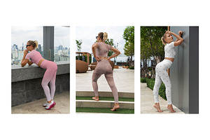 Leggings & Top Mockups Outdoor