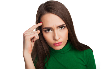 Woman in a green turtleneck featuring color, green, and turtleneck