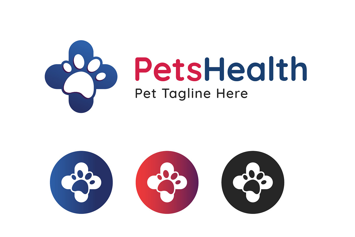 Pets Health - Pet Clinic logo, a Branding & Logo Template by Design Box (Photo 2 of 2)