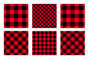 Classic Set Lumberjack Plaid, a Pattern Graphic by Vectorchoice (Thumbnail 2 of 8)
