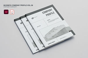 Business Company Profile Vol.58, a Brochure Template by Bewalrus Studio