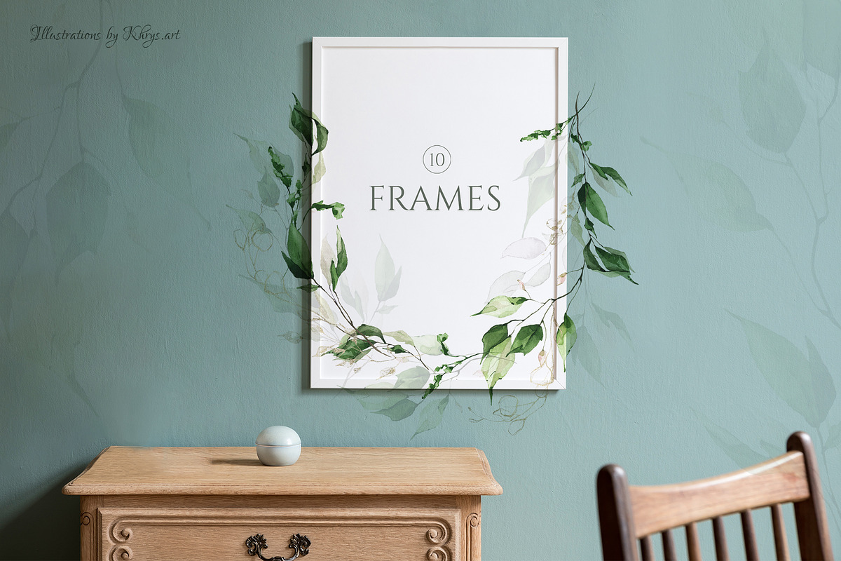 Delightful Nature. Floral watercolor, an Object Illustration by Khrys.art (Photo 6 of 18)