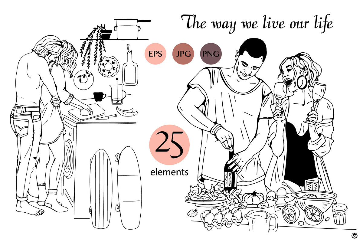 The way we live our life, an Illustration by Olillia (Photo 12 of 13)