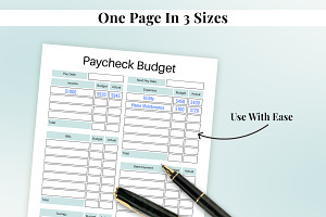 Budget Planner Book