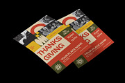 Thanksgiving Retro Vibes Flyer, a Flyer Template by Neermana (Thumbnail 3 of 4)